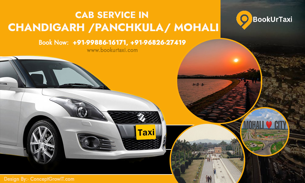 BookUrTaxi CAB SERVICE IN CHANDIGARH /PANCHKULA/ MANALI – Safe and Comfortable Rides